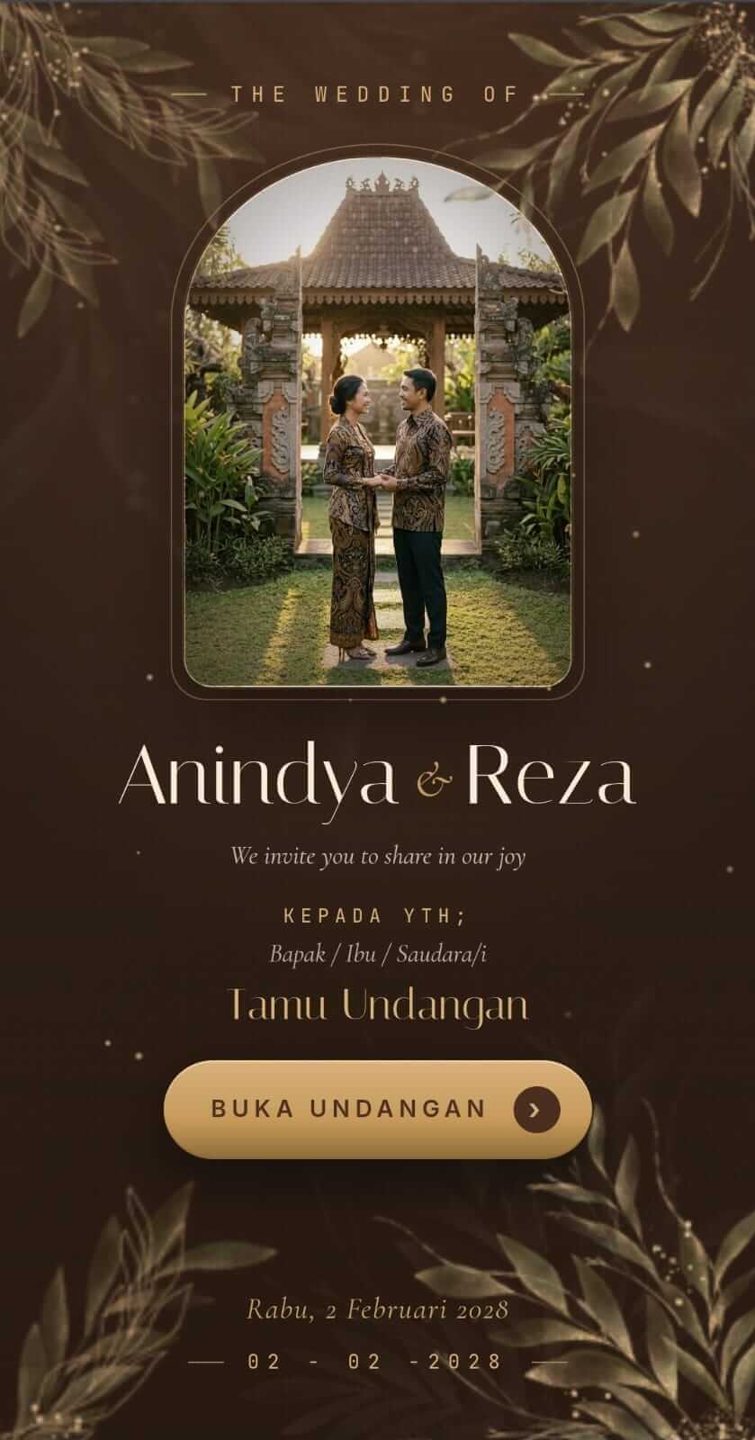 Preview undangan digital RencanaKita